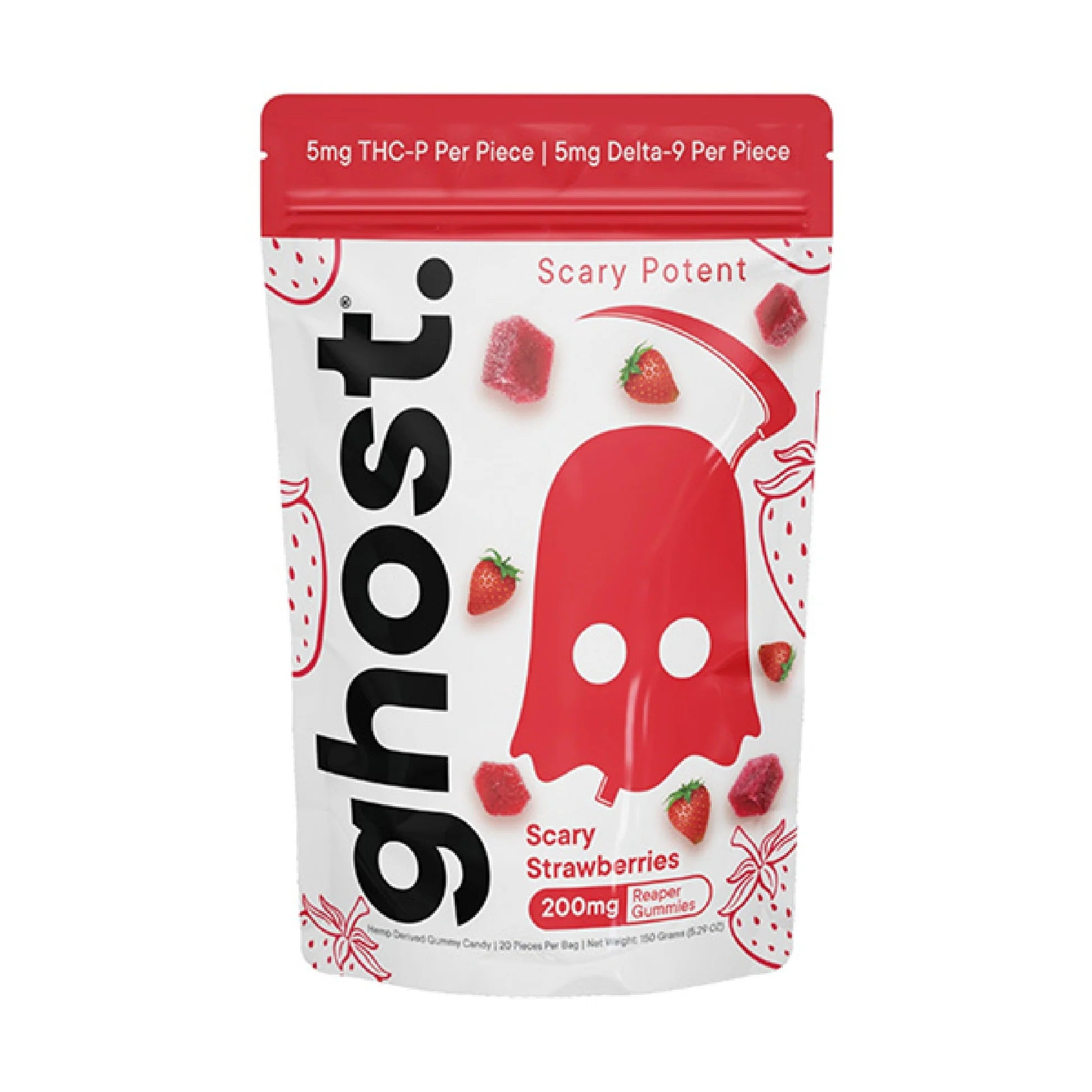 GHOST 20MG THC-P INFUSED GUMMIES (30CT/BOX, 600MG/BOX)