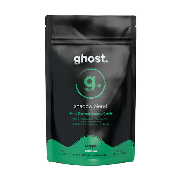 GHOST SHADOW BLEND 5000MG THCA GUMMY CANDY (40CT/BAG)