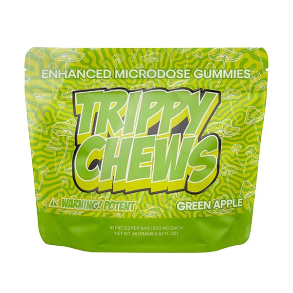 TRIPPY CHEWS MUSHROOM MICRODOSE GUMMIES (10CT/PACK)