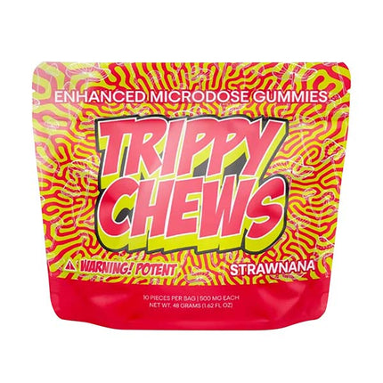 TRIPPY CHEWS MUSHROOM MICRODOSE GUMMIES (10CT/PACK)