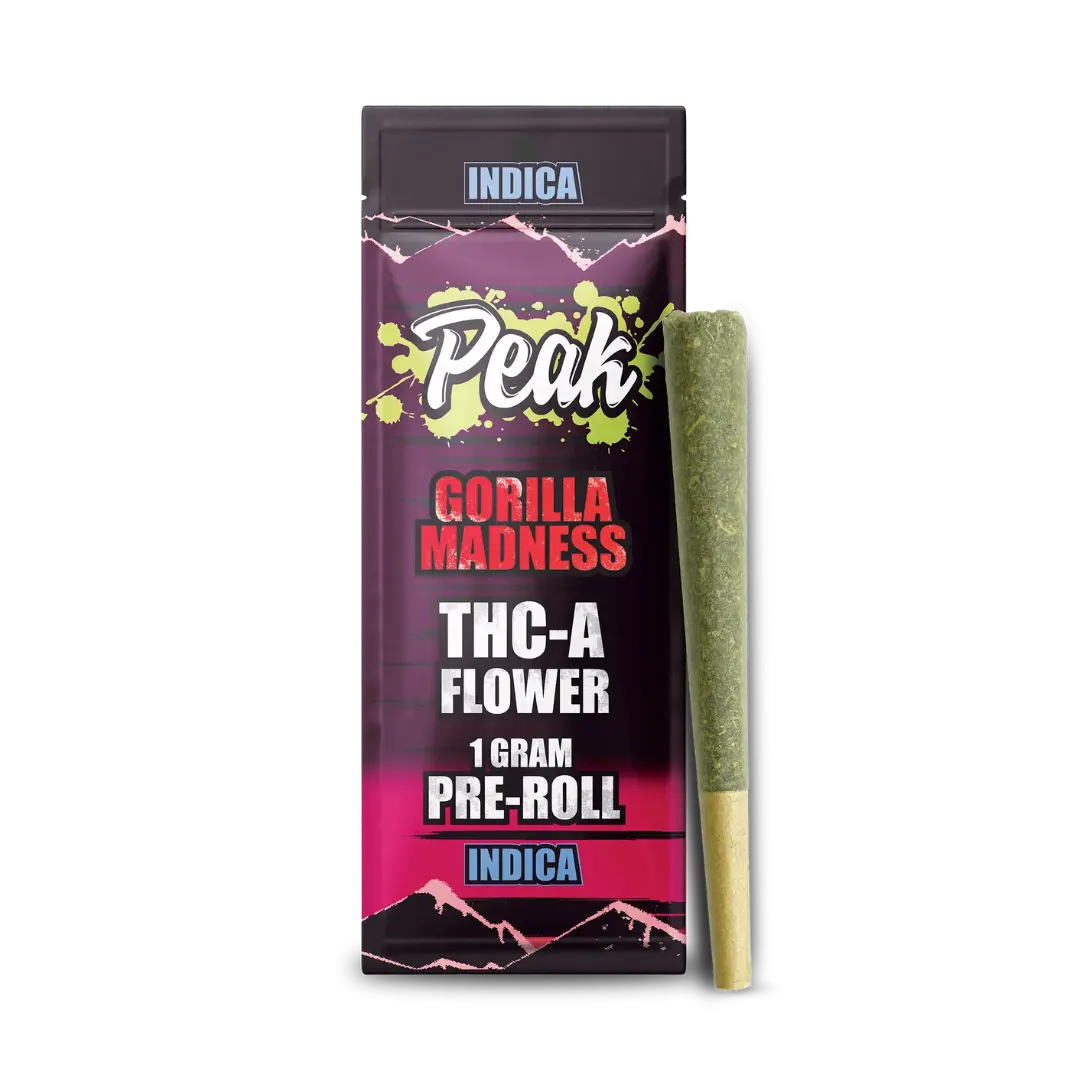PEAK 1 GRAM THC-A PRE ROLL (1CT/PK)