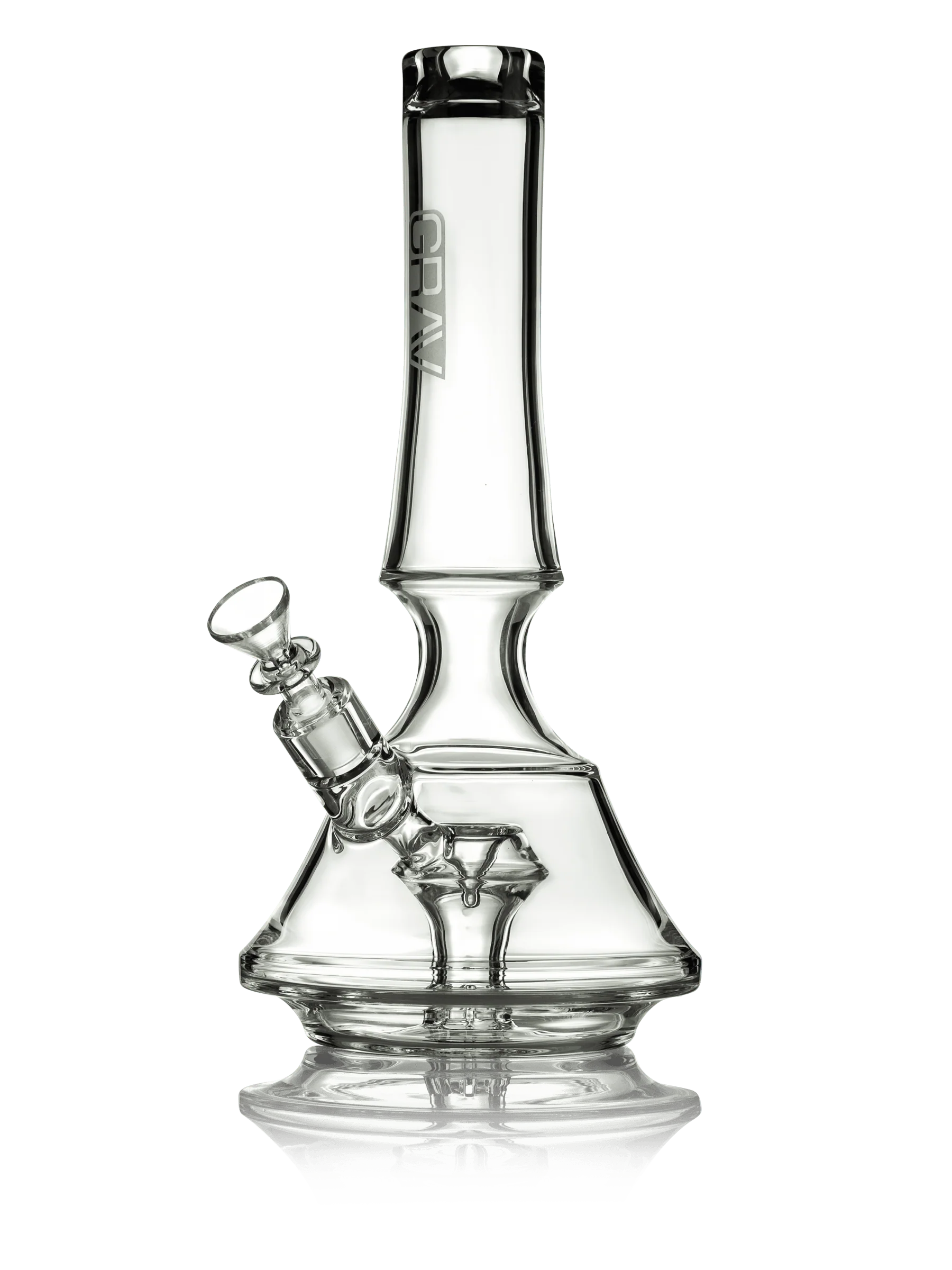 GRAV EMPRESS WATER PIPE W/ 14MM BOWL | CLEAR