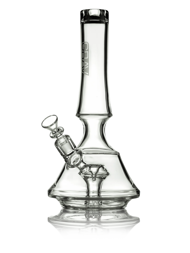 GRAV EMPRESS WATER PIPE W/ 14MM BOWL | CLEAR