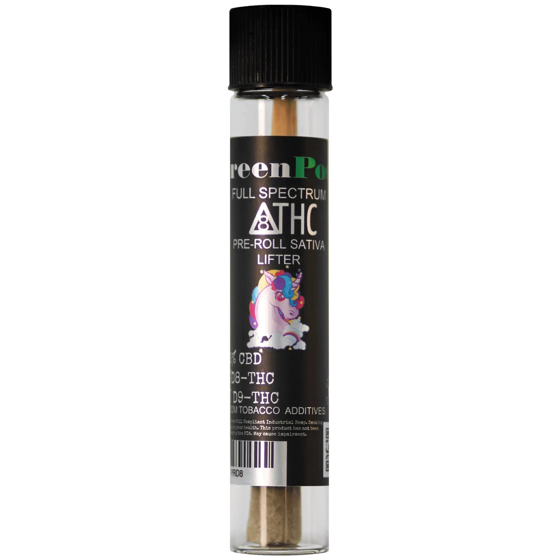 GREEN POST INDOOR THC A PRE ROLL KING SIZE - SOUR LIFTER -
