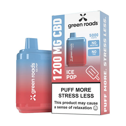 GREEN ROADS 1200MG CBD DISPOSABLE VAPE