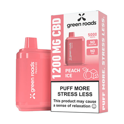 GREEN ROADS 1200MG CBD DISPOSABLE VAPE