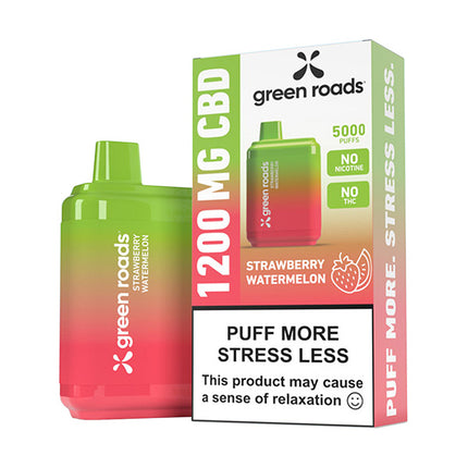 GREEN ROADS 1200MG CBD DISPOSABLE VAPE