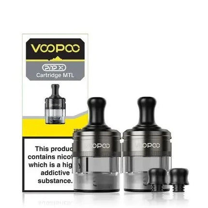VOOPOO PNP X 5ML CARTRIDGE MTL (2PC/PACK)