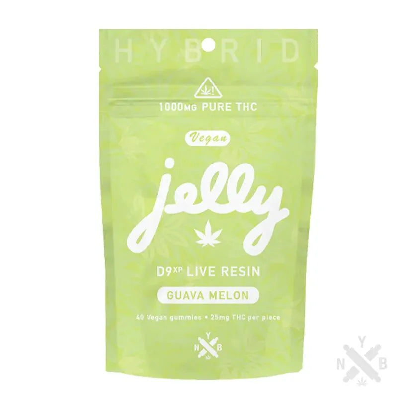 JELLY 1000MG D9XP LIVE RESIN GUMMY BAG (40CT/BAG)