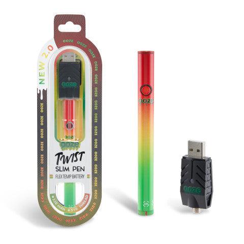 OOZE SLIM PEN TWIST 2.0 320mAH FLEX TEMP BATTERY