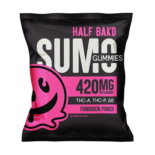 HALF BAK'D | THC-A | THC-P | D9 | 2CT/PACK 420MG/GUMMY (30 PACK DISPLAY)