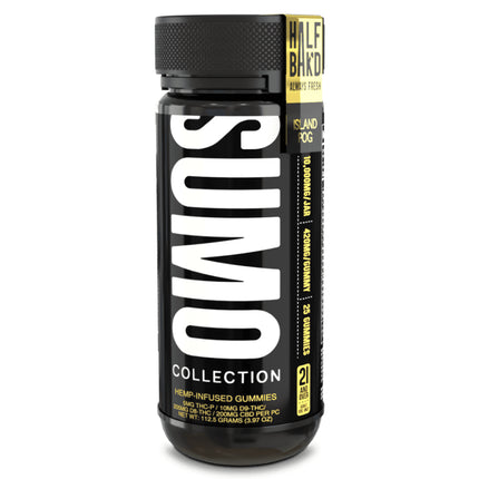HALF BAK'D SUMO THC-A + THC-P GUMMIES 10000MG/JAR 420MG/GUMMY