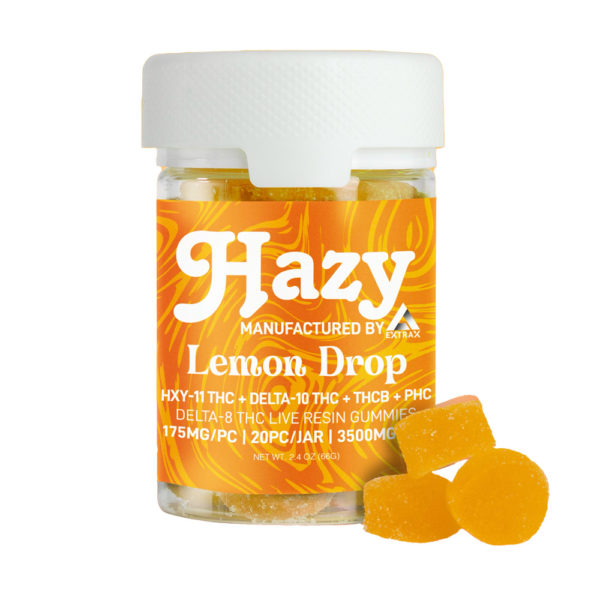 HAZY EXTRAX 3500MG GUMMIES - LEMON DROP - DELTA