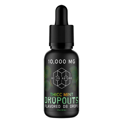 HI ON NATURE 10,000MG TINCTURE - THICC MINT - DELTA