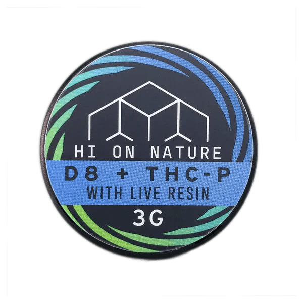 HI ON NATURE D8 THC-P 3G DAB