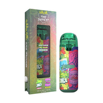 HIDDEN HILLS & FRIENDS BFF BLEND (THC-A | THC-P | THC-M) 2 GRAM DUAL FLAVOR DISPOSABLE
