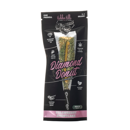HIDDEN HILLS X DIAMOND BOYZ DIAMOND DONUT THC-A 2.2G PRE-ROLL