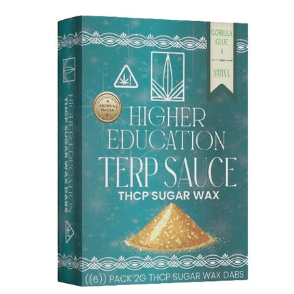HIGHER EDUCATION 2G TERP SAUCE THCP SUGAR WAX