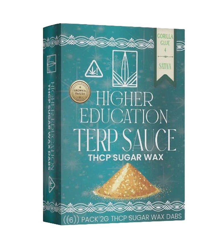 HIGHER EDUCATION 2G TERP SAUCE THCP SUGAR WAX