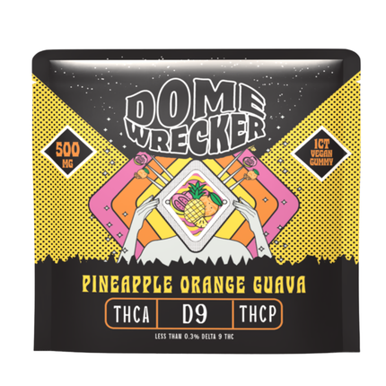 DOMEWRECKER (THC-A + DELTA-9 + THC-P) SINGLE GUMMIES 500MG/PIECE (20CT DISPLAY)