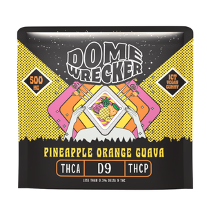 DOMEWRECKER (THC-A + DELTA-9 + THC-P) SINGLE GUMMIES 500MG/PIECE (20CT DISPLAY)