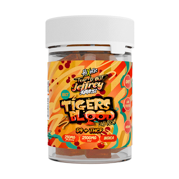 HIXOTIC TRAP'D OUT JEFFREY 250MG THC-P GUMMIES (10CT/JAR)
