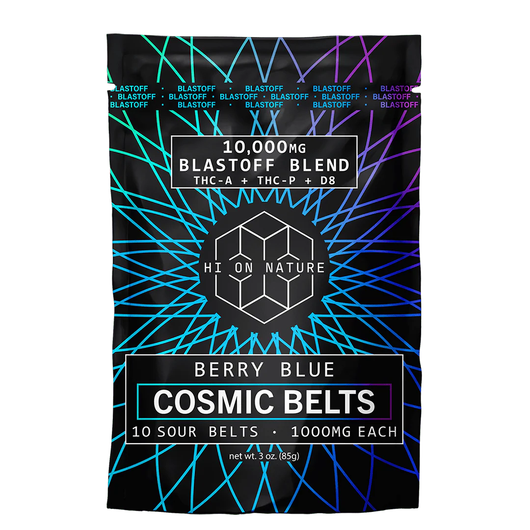 HI ON NATURE BLASTOFF BLEND (THC-A + THC-P + D8) 10,000MG BAG