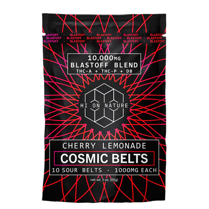 HI ON NATURE BLASTOFF BLEND (THC-A + THC-P + D8) 10,000MG BAG