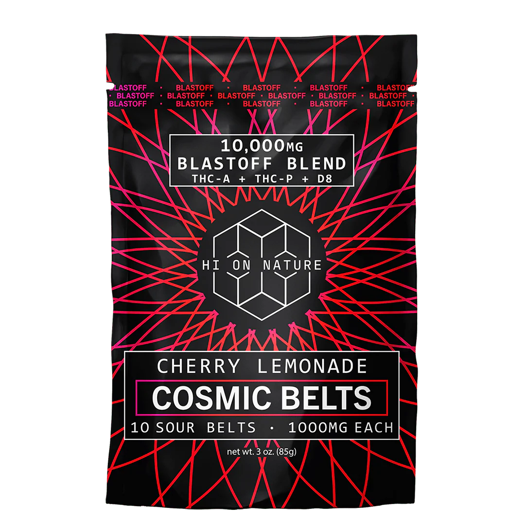 HI ON NATURE BLASTOFF BLEND (THC-A + THC-P + D8) 10,000MG BAG