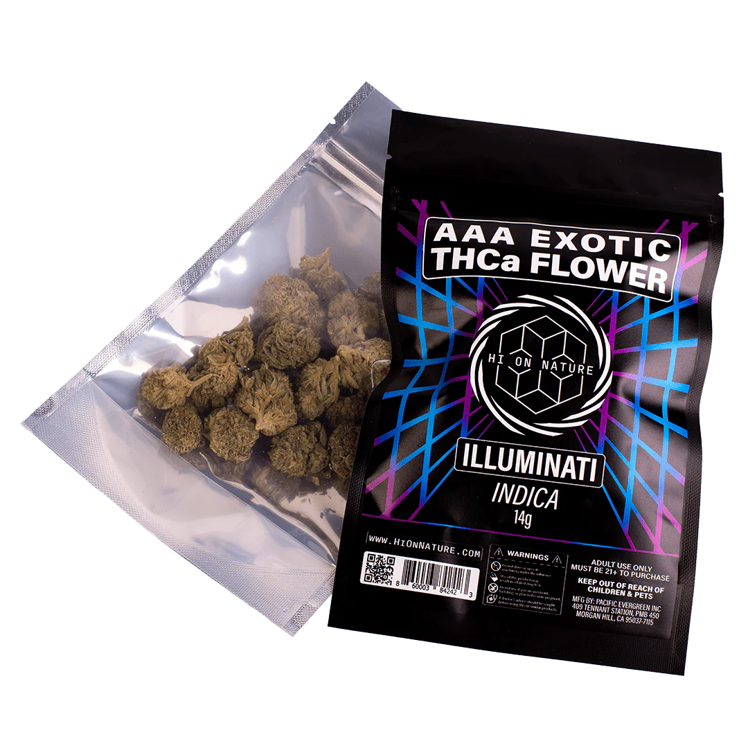 HI ON NATURE AAA EXOTIC 14G THCA FLOWER