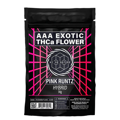 HI ON NATURE AAA EXOTIC 14G THCA FLOWER