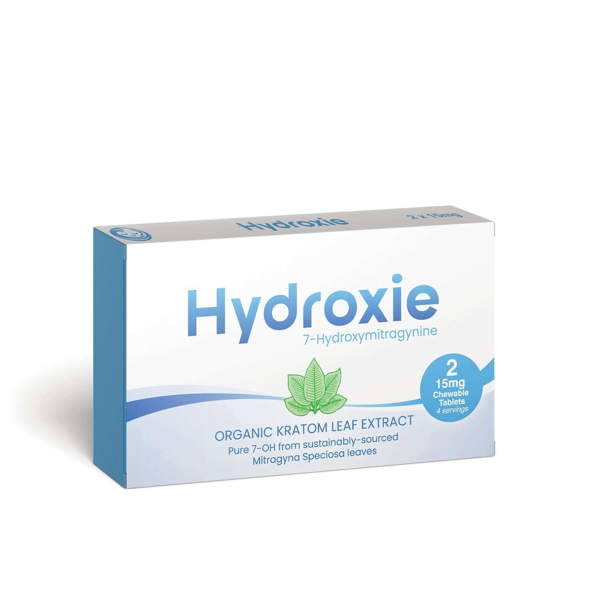 HYDROXIE 7-HYDROXYMITRAGYNINE 15MG CHEWABLE TABLETS (2CT PACK)