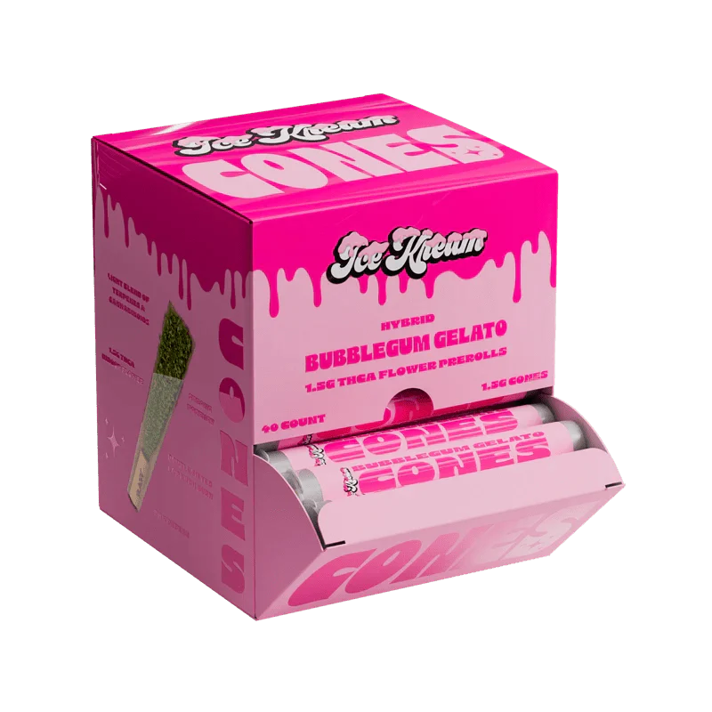 ICE KREAM 4.5 GRAM THC-A PRE ROLLS PACK (10PK BOX)