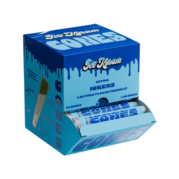 ICE KREAM 4.5 GRAM THC-A PRE ROLLS PACK (10PK BOX)