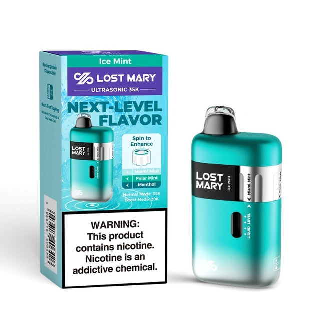 LOST MARY ULTRASONIC 35000 5% DISPOSABLE (5CT DISPLAY)