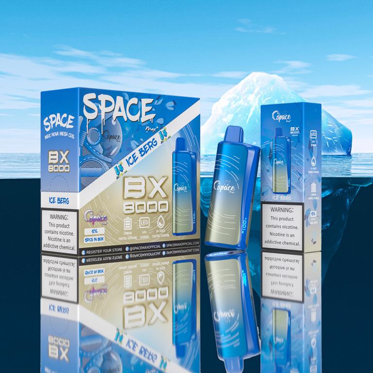 SPACE MAX BX8000 5% DISPOSABLE 5CT/DISPLAY