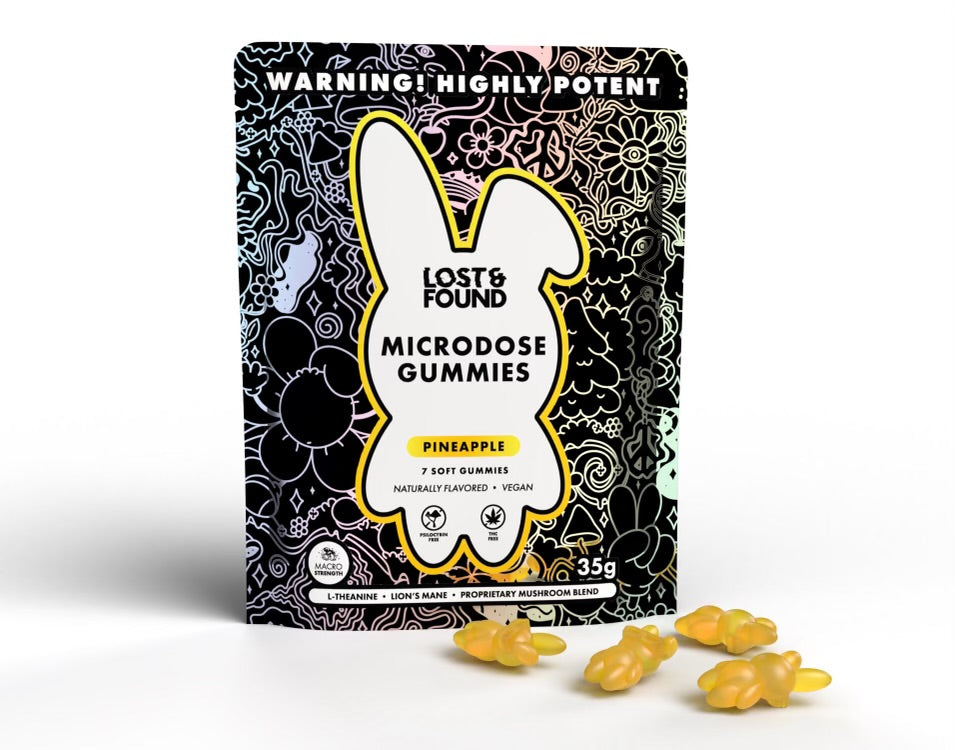 LOST & FOUND MICRODOSE MUSHROOM GUMMIES PROPRIETARY BLEND