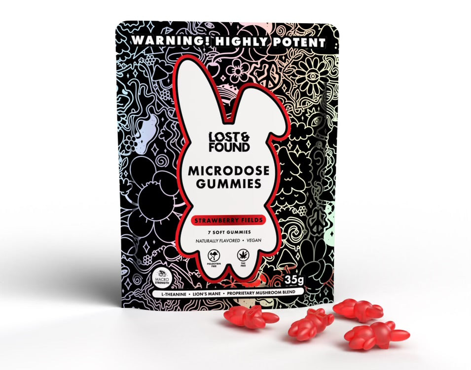 LOST & FOUND MICRODOSE MUSHROOM GUMMIES PROPRIETARY BLEND