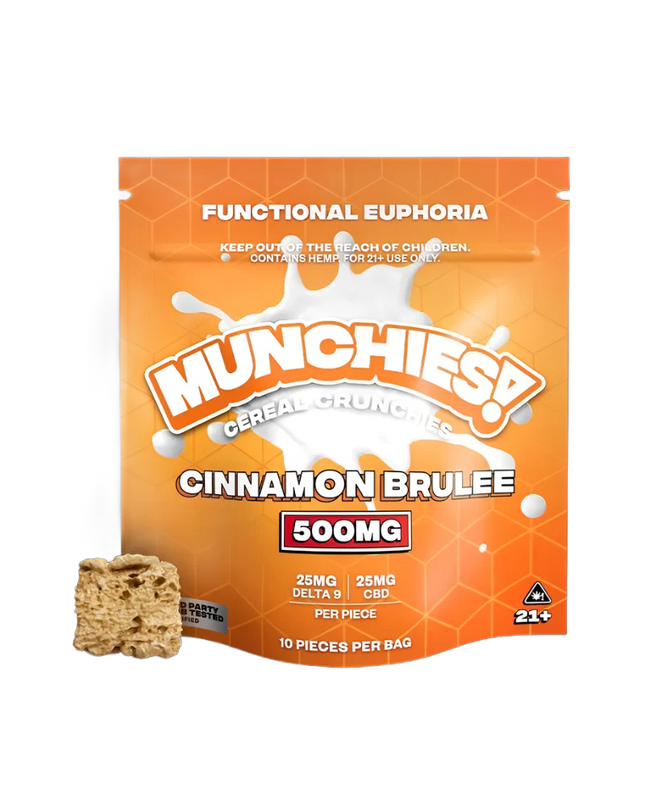 DELTA MUNCHIES D9 CEREAL CRUNCHIES 500MG (10CT/PK)
