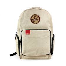 RAW BURLAP BACKPACK
