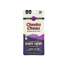 CHEEBA CHEWS DELTA-9 THC INFUSED TAFFY 100MG PER BAG (10MG PER PIECE)