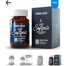CANNA RIVER CBD SOFTGELS 100MG CAPSULES (60CT/JAR)