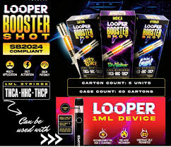 LOOPER BOOSTER SHOT 1ML (THCA - HHC - THCP) SYRINGE (5CT DISPLAY)