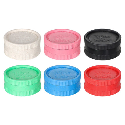 AIR X BIODEGRADABLE HEMP 2 PART GRINDER | ASSORTED COLORS