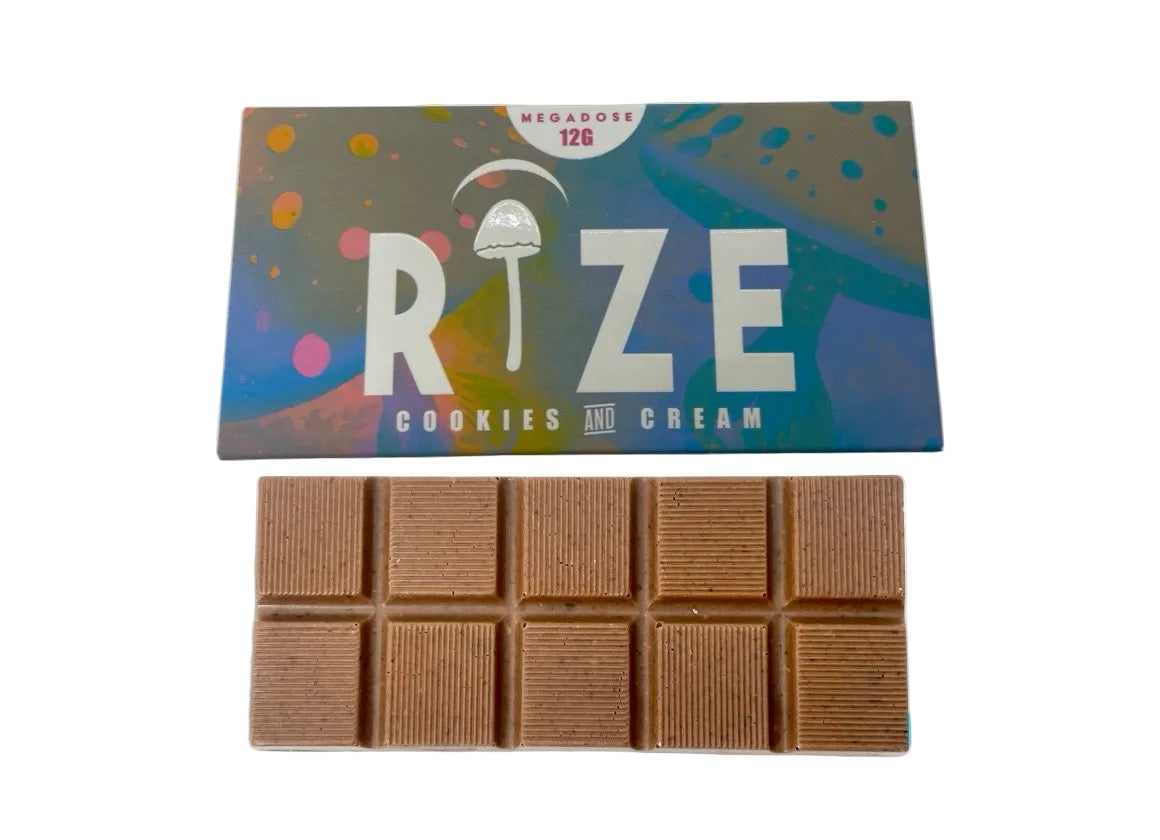 RIZE 12G MUSHROOM CHOCOLATE BAR