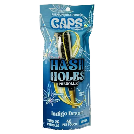 CAPS HASH HOLES THC-A PREROLLS (2 X 2G) PER PACK