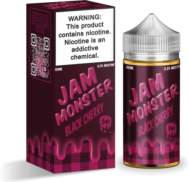 JAM MONSTER E-LIQUID 100ML - STRAWBERRY 3MG