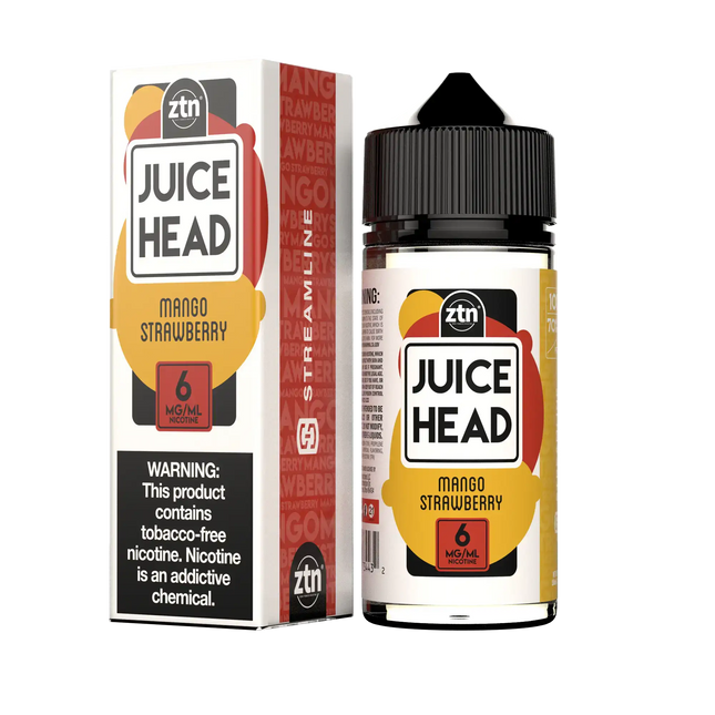 Juice Head ZTN 100ml - MANGO STRAWBERRY 6MG E-JUICE 100ML