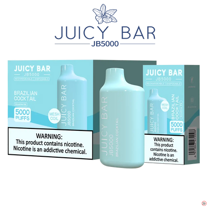Juicy Bar 5000 (10-Pack) - Brazilian Cocktail - E-Cig