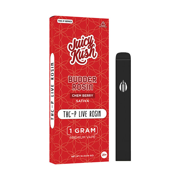 JUICY KUSH BUDDER THC-P LIVE ROSIN 1 GRAM DISPOSABLE